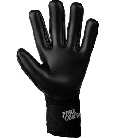 Reusch Unisex Youth Goalkeeper Gloves Pure Contact Infinity Junior - Excellent Grip & Inner Seam Cut 7 - Black - Buy Online on SooperMarket.com