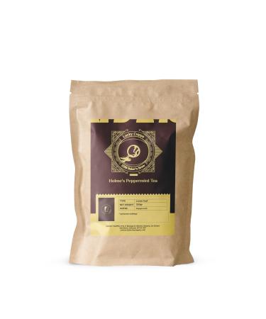 Lucky Cuppa's "221b Bakers Brew" Holme's Peppermint Loose Leaf Tea- Bag of Decaf Loose Tea - Perfect Sherlock Holmes Tea Gifts for Tea Enthusiasts - 250g