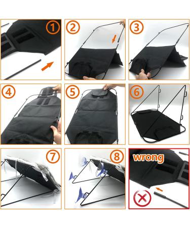 Cat Window Perch Hammock Seat with 4 Suction Cups for 360 Sunbathing and Napping - Indoor Cat Bed - Buy Online on SooperMarket.com