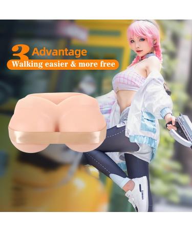 Icever Silicone Breast Shapes 2.0 - Realistic H Cup Prostheses for Mastectomy & Crossdressers | Light Ivory White Size XL - Buy Online on SooperMarket.com