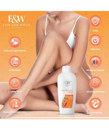 FAIR & WHITE Original Carrot Tonifying Body Wash 1000ml - 33.8 fl.oz. | Pack of 1 - Buy Online on SooperMarket.com