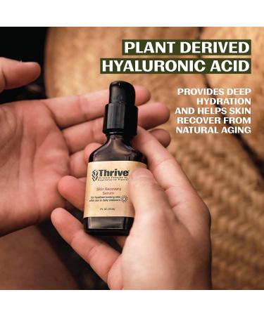 Thrive Natural Bakuchiol Serum - Vegan Collagen Boosting Formula with Hyaluronic Acid for Brighter, Firmer Skin - Made in USA - Buy Online on SooperMarket.com