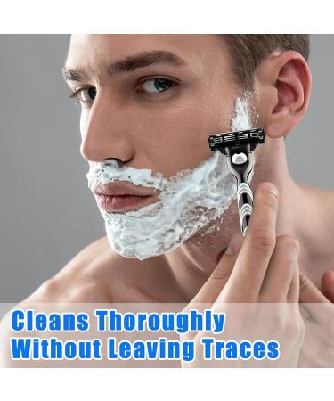 8Pcs Razor Blades Refills with 1 Handle Razors for Mach 3 Blades Replacement Blade with Double Lubrication Strip Compatible with Mach 3 Handles Shaving Manual Shaver Blade Men Father Boyfriend - Buy Online on SooperMarket.com