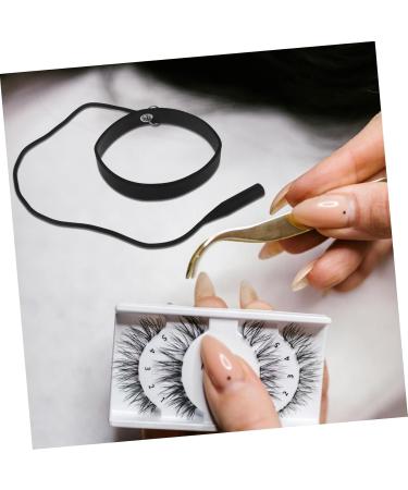 PLAFOPE Eyelash Tweezers Bracelet Wrist Bands Wristbands Eyelash Tweezer Auxiliary Tool Tweezers Protector for Lashes Female Accessory Convenient Eyelash Tweezer Women Supply - Buy Online on SooperMarket.com