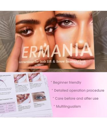 PERMANIA Lash Lift Kit - Professional Eyelash Perm & Brow Lamination for Beginners | Lasts Up to 6 Weeks | Salon-Grade Results - Buy Online on SooperMarket.com