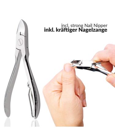 Marqus Nail Set for Men and Women - 5-Piece Manicure Set from Solingen - Travel-Friendly Nail Care Accessories - Buy Online on SooperMarket.com