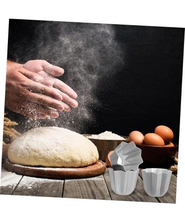 Zerodeko 2pcs Octagonal Cake Mold Baking Pan Baking Cup Tartlets Pans Cupcake Baking Mold Chocolate Mini 7.5x7.5x6.5cm Silver - Buy Online on SooperMarket.com