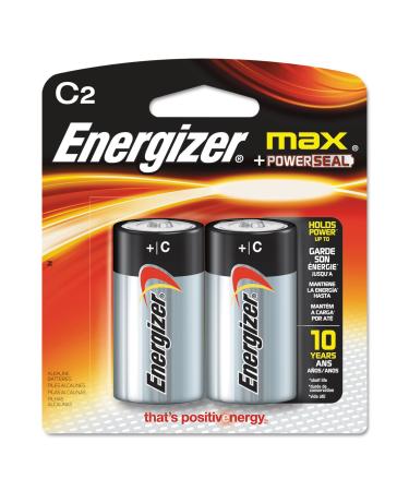 Energizer Max C 2-Pack C Cell