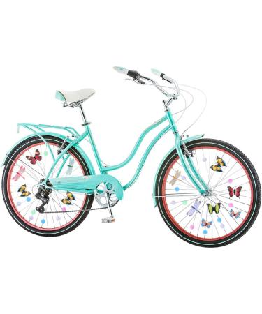 WINOMO 108pcs Luminous Bicycle Wheel Spoke Beads with 30pcs Butterflies Clips and 6pcs Dragonflies Clips - Buy Online on SooperMarket.com