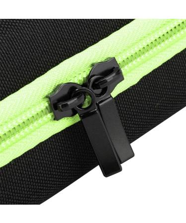 Shop QP2520/90/70 Nylon TPU Shaving Bag | Electric Shaver Storage Organizer for Men - Black Green - Buy Online on SooperMarket.com