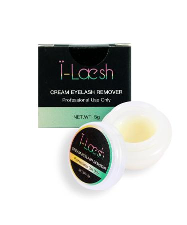 i-Laesh Eyelash Extension Remover Cream - Gentle & Quick Dissolve for Sensitive Skin - 5g Milk Formula - Effective Eyelash Glue Remover for International Shipping - Buy Online on SooperMarket.com