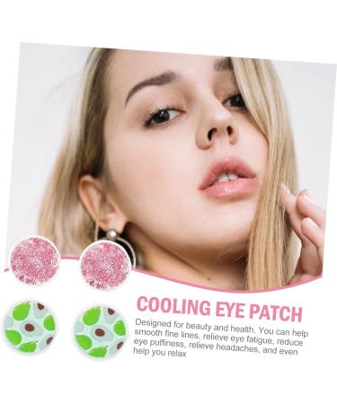 FRCOLOR 4pcs Gel Ice Pack Hot Cold Compress Eye Pad for Relaxation and Travel - Buy Online on SooperMarket.com