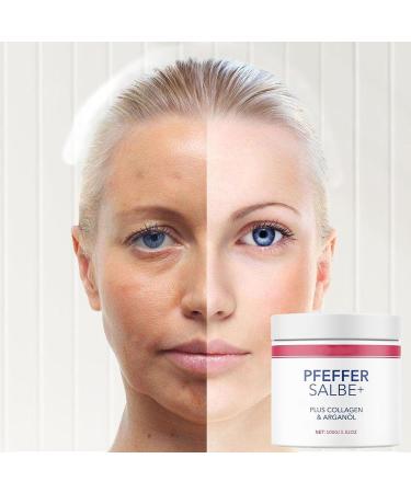 Pepper Ointment Pepper Ointment from Tin Pepper Ointment Plus Instant Effect Pepper Ointment for Face and Against Wrinkles Anti-Wrinkle Cream 100 ml (1 Piece) - Buy Online on SooperMarket.com
