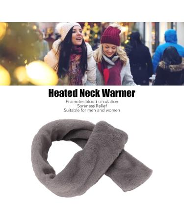Cyrank USB Heated Scarf - Soft Warm Neck Warmer for Men & Women | Winter Comfort & Constant Temperature Heating Pillow - Buy Online on SooperMarket.com