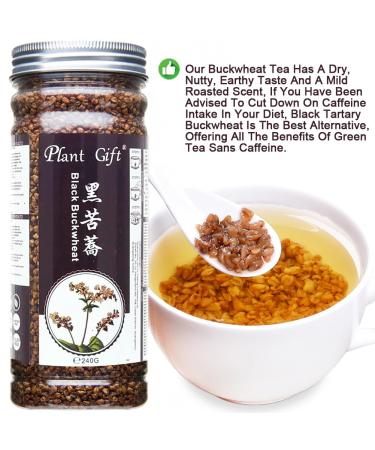 Buy Black Buckwheat Tea - Caffeine-Free Herbal Loose Leaf 240g | Tarty Chinese Tea - International Shipping - Buy Online on SooperMarket.com