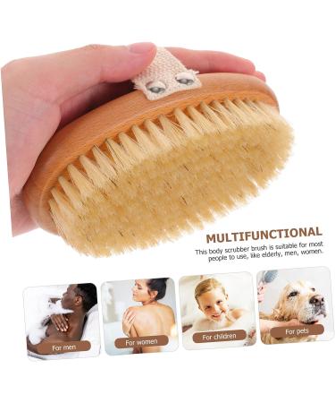 FRCOLOR 2pcs Handheld Body Brush & Massage Scrubber - Skin Care & Household Bath Accessory - Buy Online on SooperMarket.com