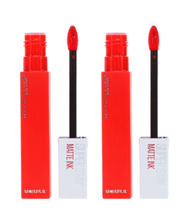 Maybelline SuperStay Matte Ink Liquid Lipstick 320 - Pack of 2 - Buy Online on SooperMarket.com