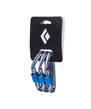 Black Diamond Hotforge Screwgate 3 Pack Gray