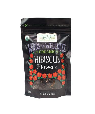 Frontier Co-op Organic Hibiscus Flowers 5.82 oz (165 g)