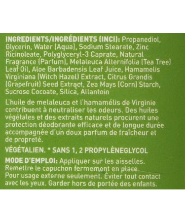 Desert Essence Spring Fresh Deodorant - Aluminum Free, Long Lasting, Tea Tree Oil & Aloe Vera - 2.5 oz - Buy Online on SooperMarket.com