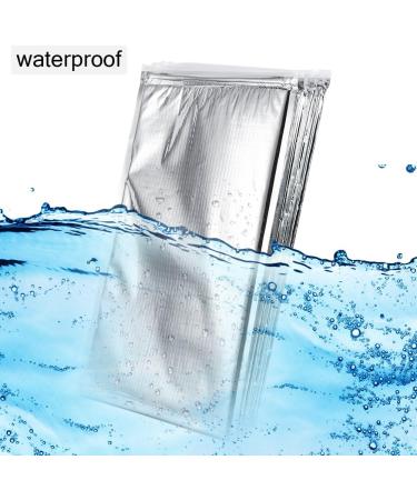5Pcs/Set Aluminum Foil Insulated Food Storage Bag Waterproof Food Storage Insulated Sandwich Bags for Travel School Picnic 35*40cm - Buy Online on SooperMarket.com