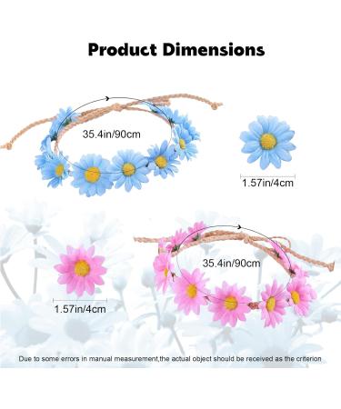 REYIN-CHHN Sunflower Headband | Daisy Hair Accessories | Flower Headbands for Women and Girls - Perfect for Everyday Wear | Unique Sunflower & Daisy Designs | Ideal for Ladies & Young Girls - Buy Online on SooperMarket.com