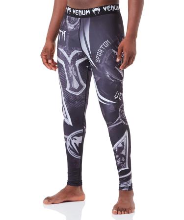 Venum Men's Gladiator 3.0 Compression Pants XL Black/White