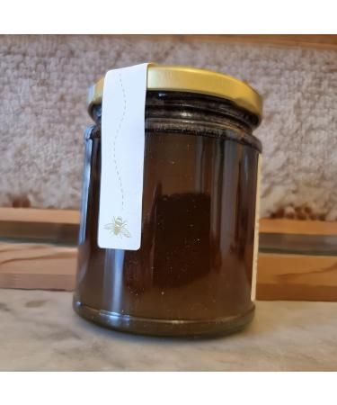 Black Seed Honey / Raw UK Honey / Organic Nigella Infused in British Honey Pure RAW Honey In Glass Jar (227g) - Buy Online on SooperMarket.com