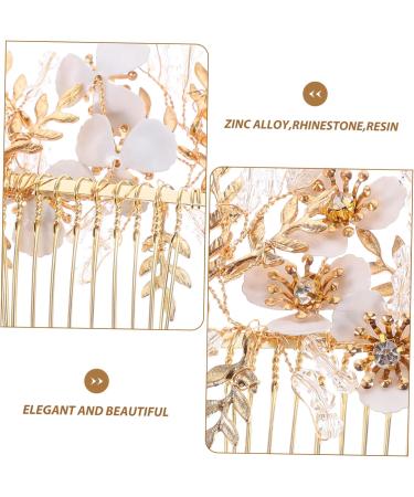 ABOOFAN Hair Combs for Women Decorative Hair Comb Wedding Hair Combs for Wedding Fairy Jewelry for Women Wedding Hair Clip Decorative Hair Comb Accessories Zinc Alloy Bride Dress - Buy Online on SooperMarket.com