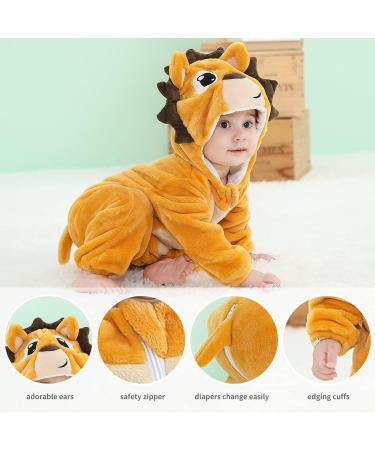 COOKY.D Unisex Winter Hooded Romper Jumpsuit - Hedgehog Design (3-6 Months) - Buy Online on SooperMarket.com
