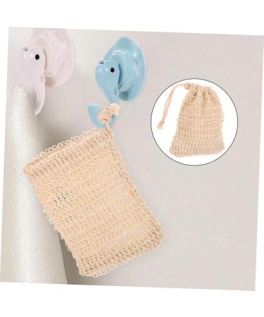 HAPINARY 10pcs Net Soap Foaming Soap Pouches Drawstring Soap Drawstring Sisal Ramie - Buy Online on SooperMarket.com