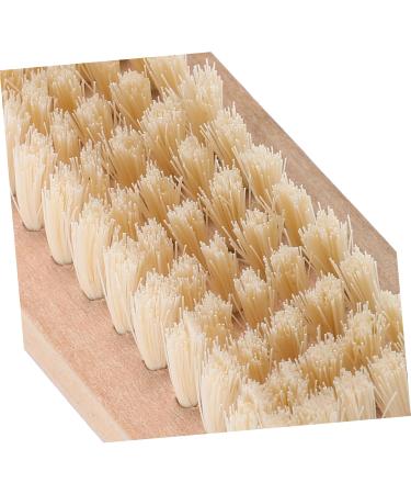 WOFASHPURET Stiff Bristle Nail Brush Toe Nail Brush Wooden Nail Brush Nail Brush Wooden Nail Cleaning Brush Nail Clean up Brush Fingernail Brush Wood Tools Bamboo Wash Brush Miss Double Sided - Buy Online on SooperMarket.com
