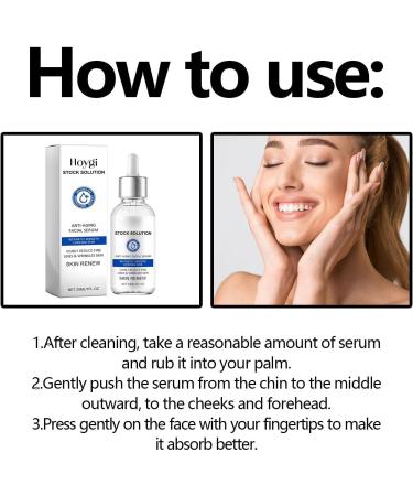 Serum Instant Effect Face Face Serum Plumping Skin Hydrating Serum Instant Face Tightening Facial Essence Anti-Aging Serum Skin Lightening Serum Dark Eye Circle Wrinkle Remover - Buy Online on SooperMarket.com