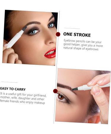 CANIGHT 4pcs Four Forked Eyebrow Pencil Cosmetic Four-head Eyebrow Pens Eye Makeup Pencil Eyebrow Filler Abs - Buy Online on SooperMarket.com
