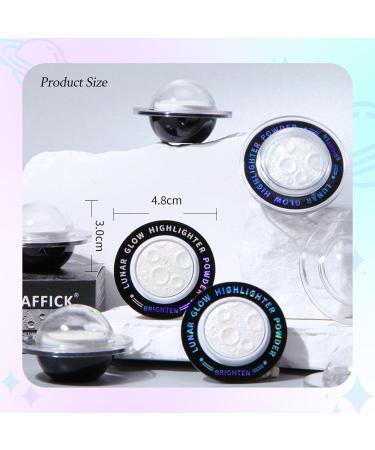 Chameleon Face Highlighter Palette - Multichrome Glitter Shimmer Makeup | Holographic Sparkle & Color Shifting Illuminator for Eyes - Buy Online on SooperMarket.com