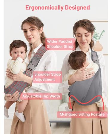 Buy Mumgaroo Baby Carrier - Multifunctional Newborn Carrier for Babies 0-36 Months | Comfort & Convenience in Gray - Buy Online on SooperMarket.com