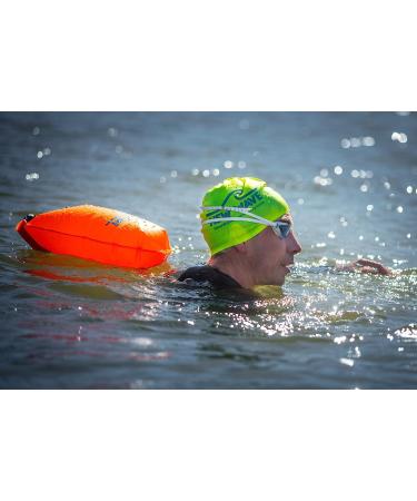 New Wave Swim Buoy - Light and Visible Float for Open Water Swimmers and Triathletes - Buy Online on SooperMarket.com