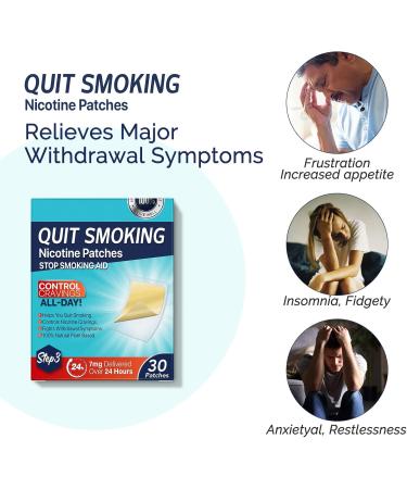 Quit Smoking Patches Step 3 - 7 mg Quit Patches 30 Count- Stop Aid to Help Quit That Work Transdermal System Patch - Delivered Over 24 Hours Behavioral Support Program Information Included (Step3-30PC) - Buy Online on SooperMarket.com