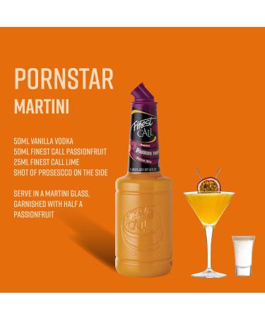 Finest Call PassionFruit Premium Fruit Puree 1L - Ideal for Cocktails, Cooking & Baking - Buy Online on SooperMarket.com