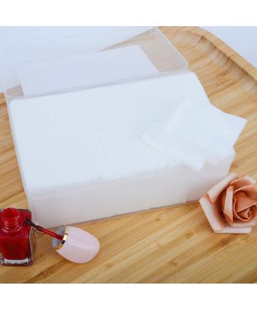 1000pcs Makeup Remover Cotton Pads - Soft Lint-Free Durable Facial & Nail Polish Wipes for Easy Makeup Removal - Buy Online on SooperMarket.com