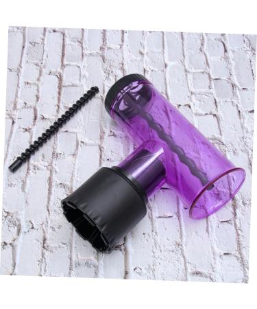 Mikinona Nozzle for Hair Dryer Hair Dryer Nozzle Hair Dryer Connectors Hairdressing Curlers Purple - Buy Online on SooperMarket.com