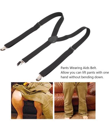 Adjustable Belt Helpers for Seniors & Pregnant Women | Mobility Dressing Aid (Black) - Buy Online on SooperMarket.com