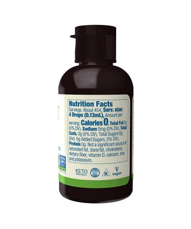 Now Foods Organic Better Stevia Zero-Calorie Liquid Sweetener - 2 fl oz (60 ml) | Natural Sugar Substitute - Buy Online on SooperMarket.com