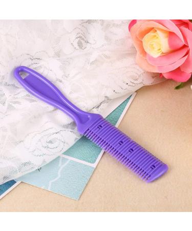 Razor Comb - Double-Sided Hair Cutter & Thinning Scissors Comb for Precision Haircuts | International Shipping Available - Buy Online on SooperMarket.com