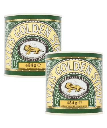 2 x 454g Golden Syrup Breakfast Pancake Natural Sweetener Gluten Free