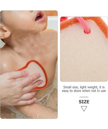 Gogogmee 1pc Bath Sponge Exfoliating Scrubber Bath Exfoliating Sponge Tubs for Bath Sponge Exfoliating Mesh Shower Sponge Loofah Sponge Sponges Bath Flower Newborn Clean 21X7.5CM - Buy Online on SooperMarket.com