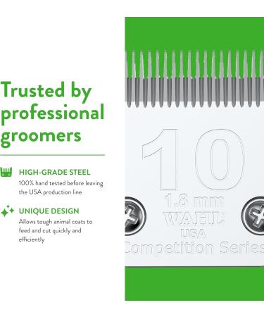 WAHL Limits Blade Set #10 - Clear 1.8mm - Unisex Hair Clipper Blades for Precision Cutting | WHL0002 - Buy Online on SooperMarket.com