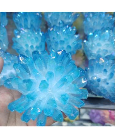 Crystals 1pc Rare Beautiful Ky Blue Phantom Quartz Crystal Cluster Ore Sample Cured Home Office Decoration Gift Stone Collection (Size : 400-450g) - Buy Online on SooperMarket.com