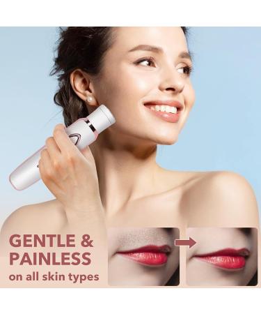 4-in-1 Women's Electric Hair Remover | Rechargeable Body Hair Removal & Grooming Set - Trimmer for Nose Lip Eyebrows & Face - Buy Online on SooperMarket.com