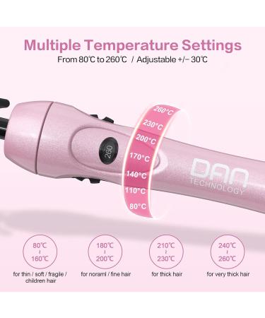 Ceramic Hot Comb for Wigs Afro Hair & Beard | Anti-Scald Straightening Comb | Electric Press Comb with Adjustable Temperatures | Dual Voltage | 60 Min Auto Shut Off | Pink - Buy Online on SooperMarket.com